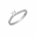 Δαχτυλιδι Μονοπετρο με Διαμαντι 0,15 Ct , F , VS1